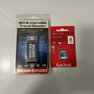 Andis Black and Red Memory Card for Cameras